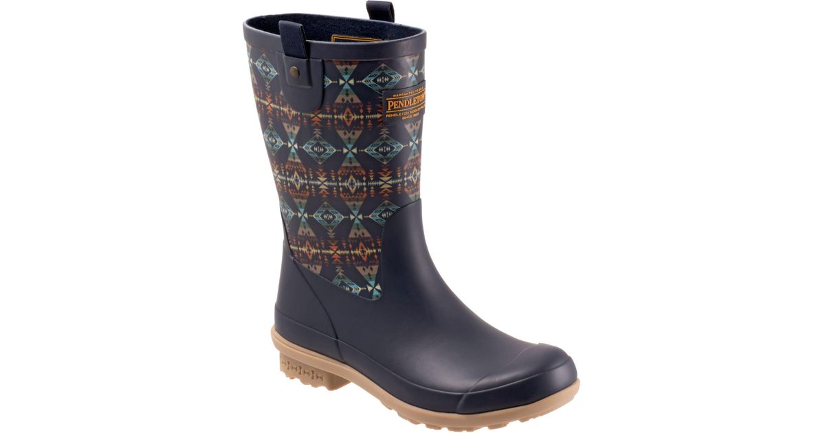 pendleton ankle rain boots