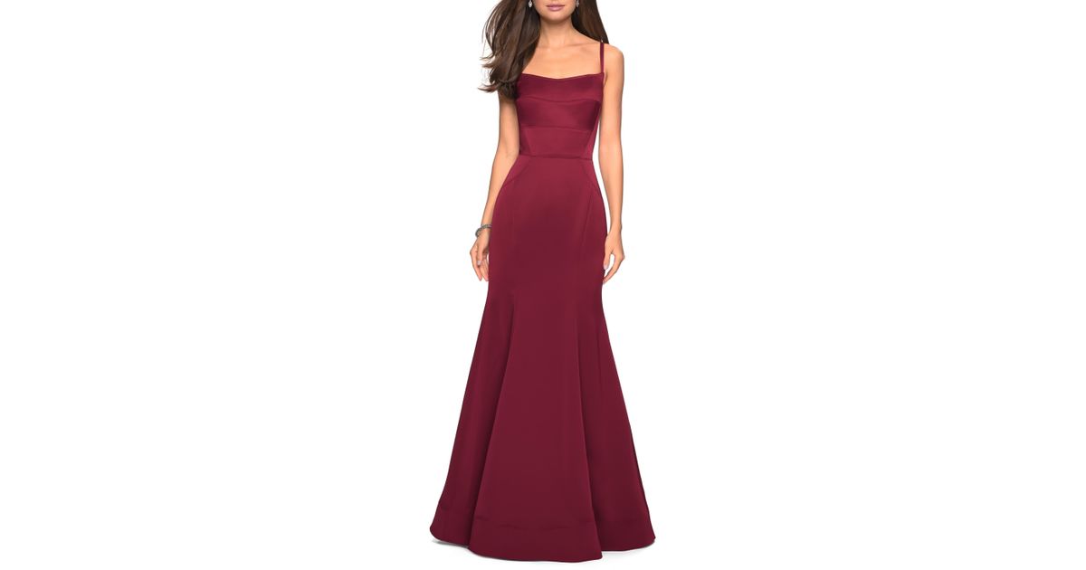 la femme trumpet gown