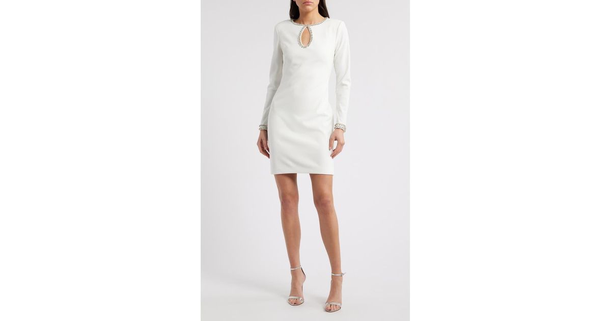 white dress square neck Fibflx Women's Square Neck White Graduation Dress