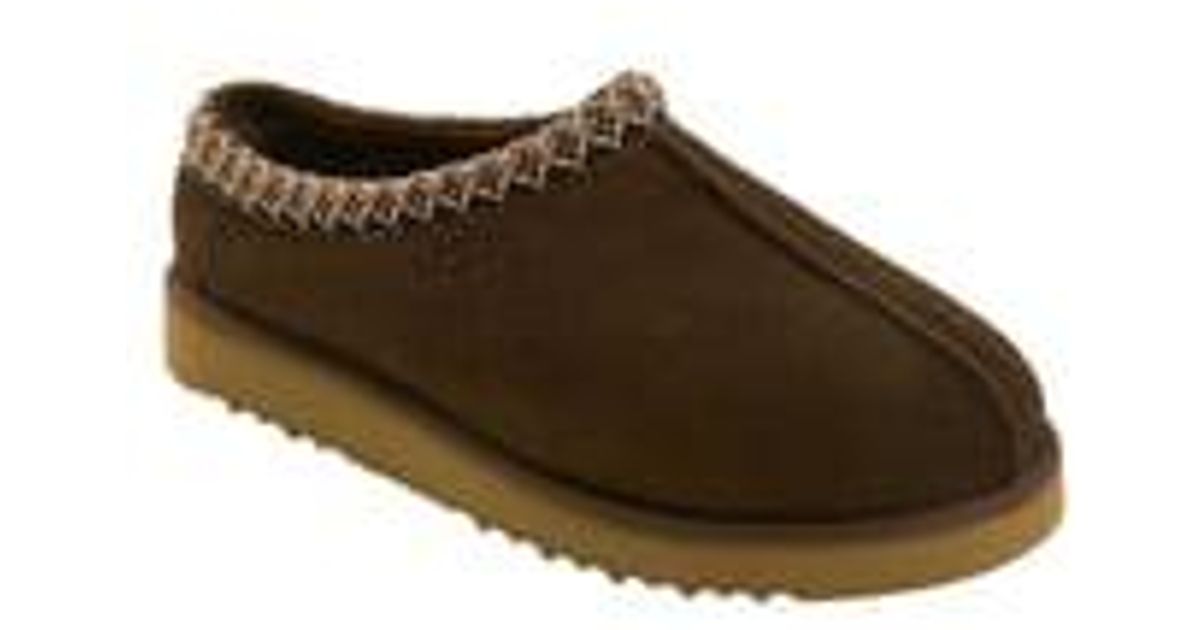 UGG Suede Ugg 'tasman' Slipper in Chocolate (Brown) for Men Lyst