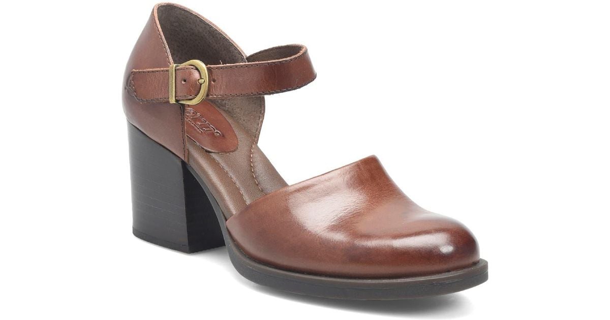 Børn Haida Mary Jane Pump in Brown Lyst