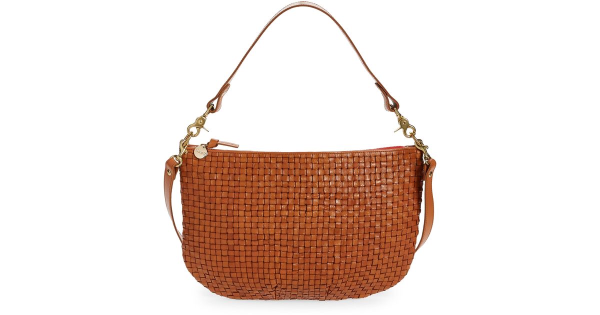 Clare V. Moyen Messenger Crossbody Bag in Brown Lyst