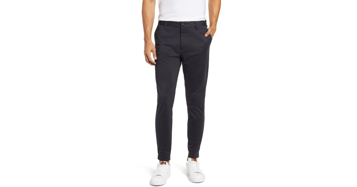 Rhone Commuter Slim Fit Jogger Pants in Black for Men - Lyst