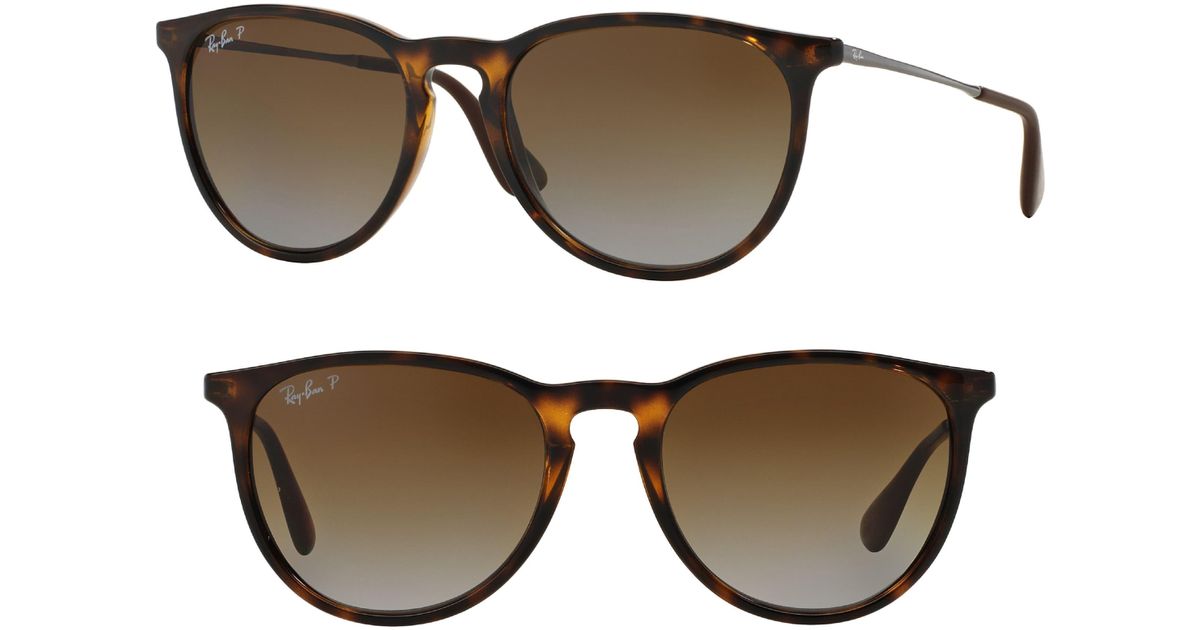 Ray-Ban Erika Classic 54mm Sunglasses - Havana in Brown - Lyst