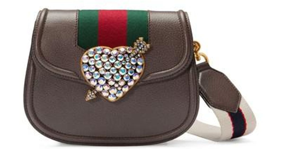 gucci purse heart