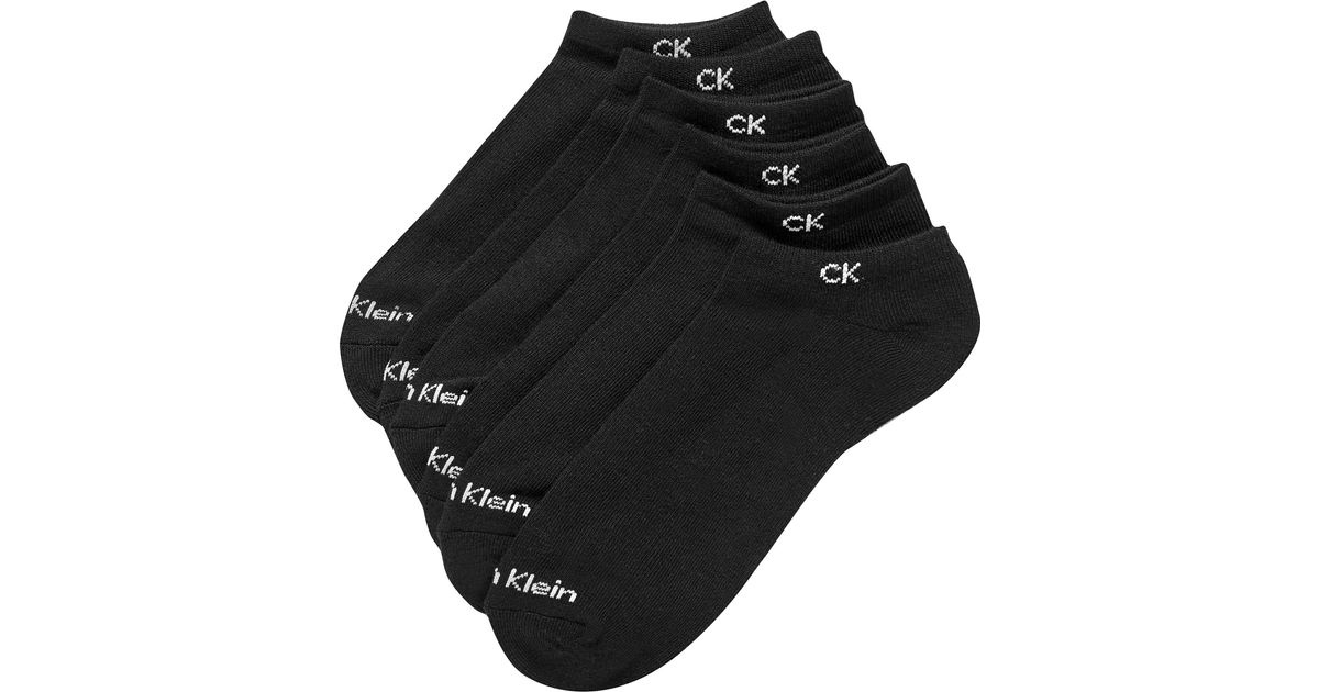 Calvin Klein No Show Liner Socks, Pack of 3