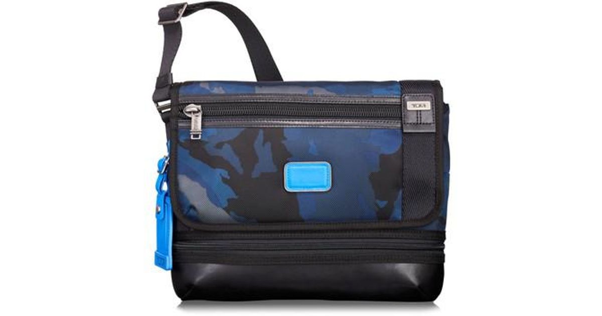 tumi blue camo luggage