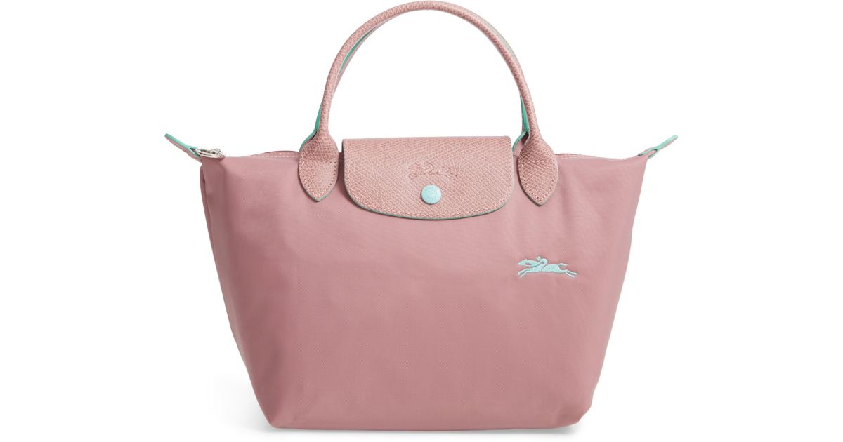 Longchamp Le Pliage Club Small Shoulder Tote in Antique Pink (Pink ...