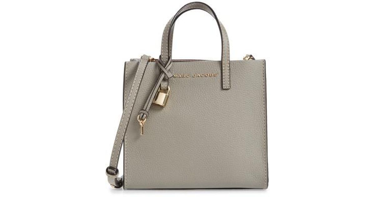 marc jacobs grey handbag