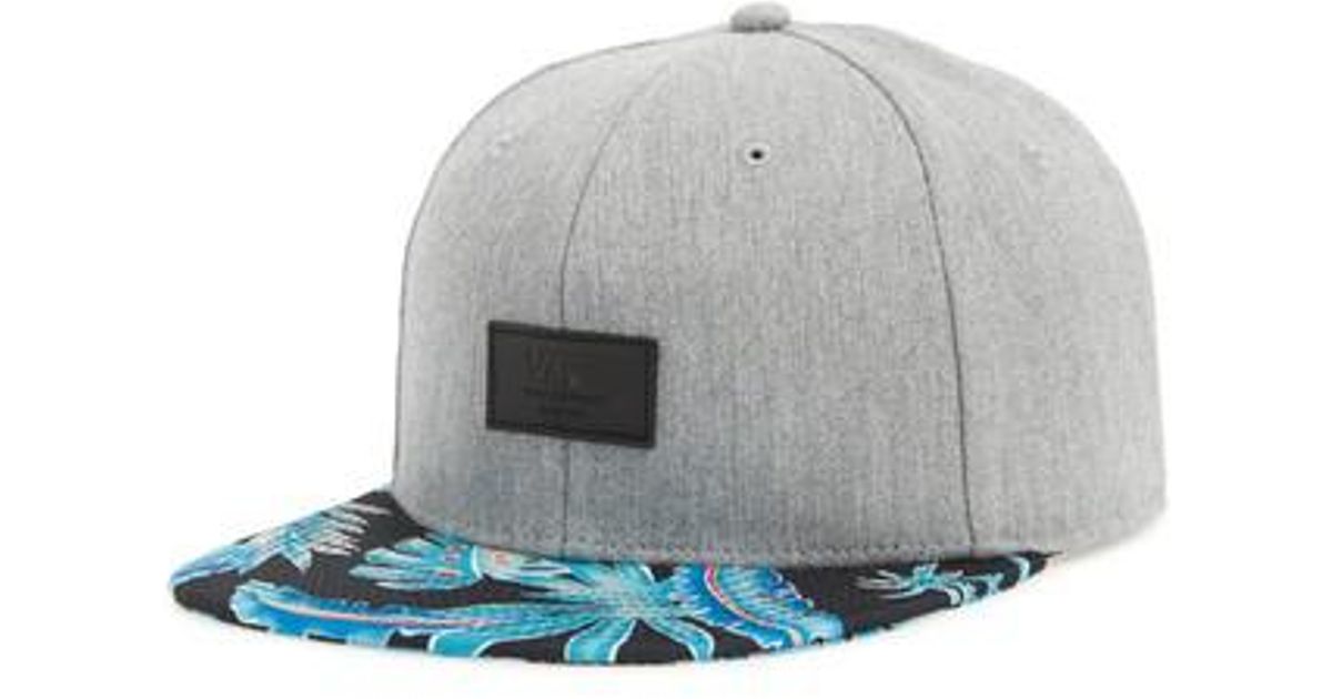 vans floral snapback
