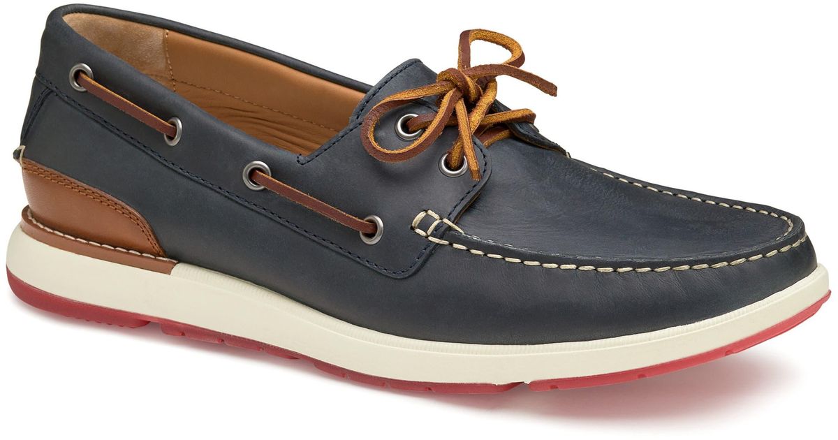 Johnston & Murphy Bower Boat Shoe for Men Lyst