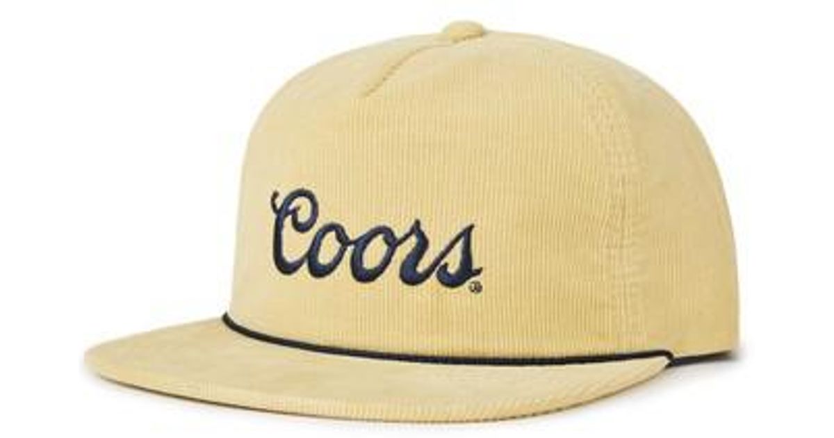 brixton corduroy hat
