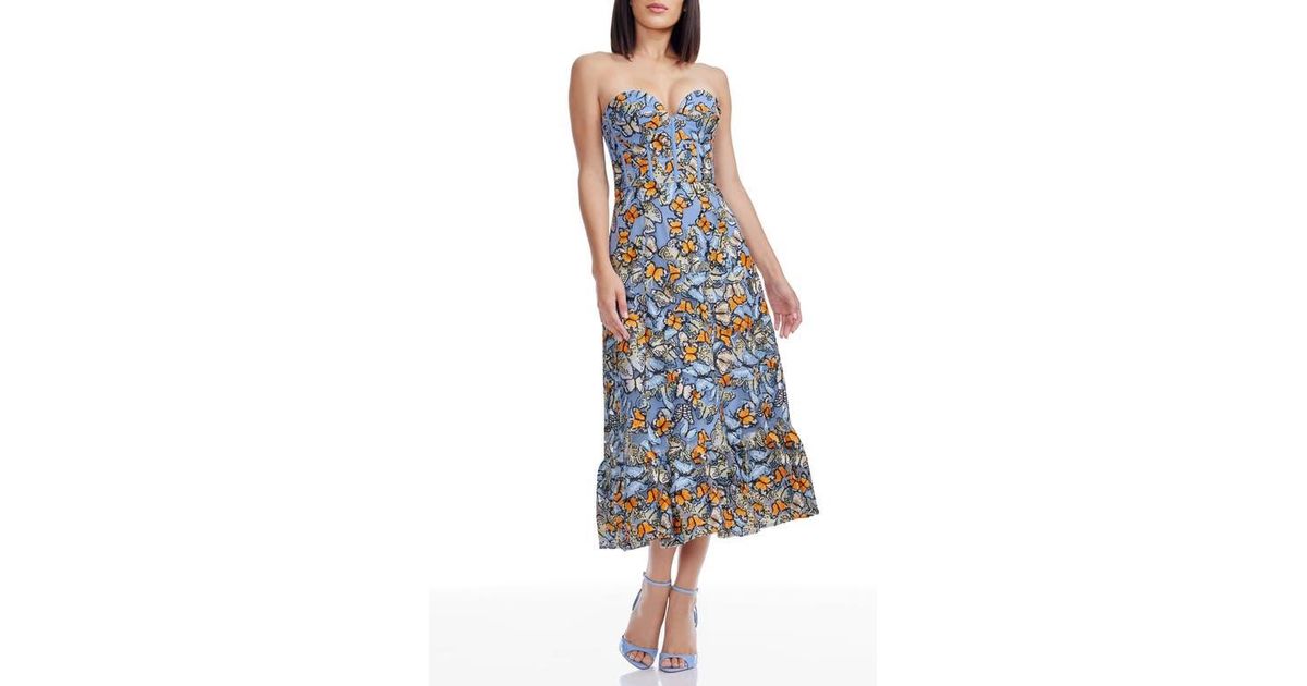 knee length dresses for ladies Carina Dress – Dress the Population main image 0