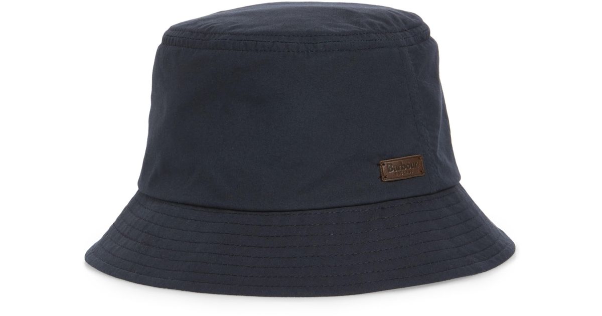 waxed bucket hat