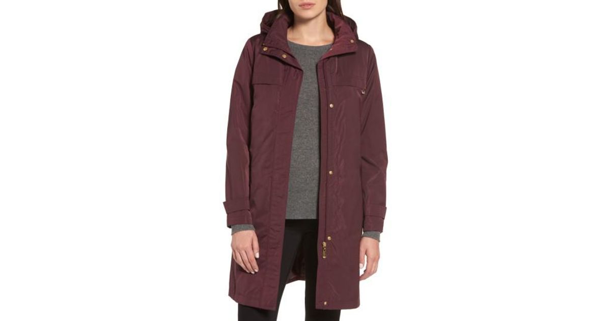 ellen tracy raincoat with detachable hood