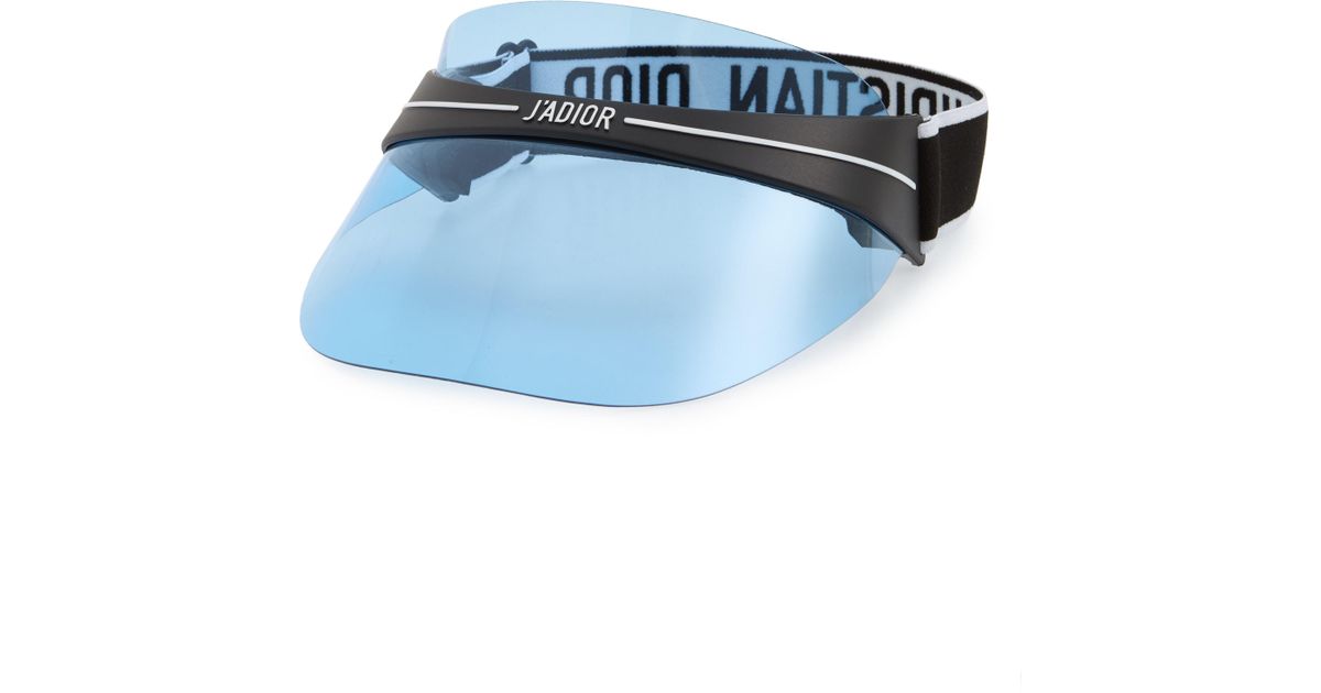 dior visor blue