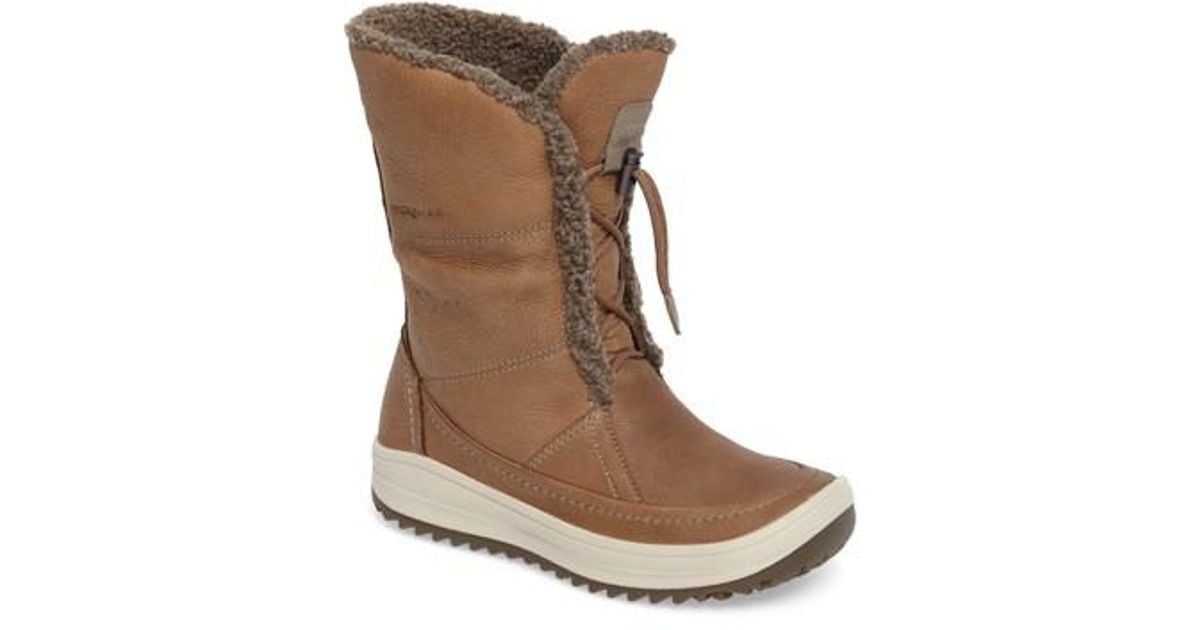 ecco fur lined boots