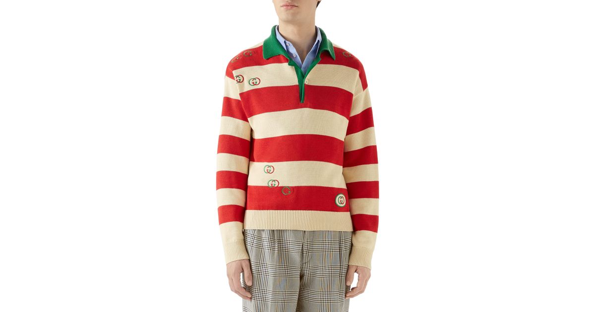gucci polo sweater