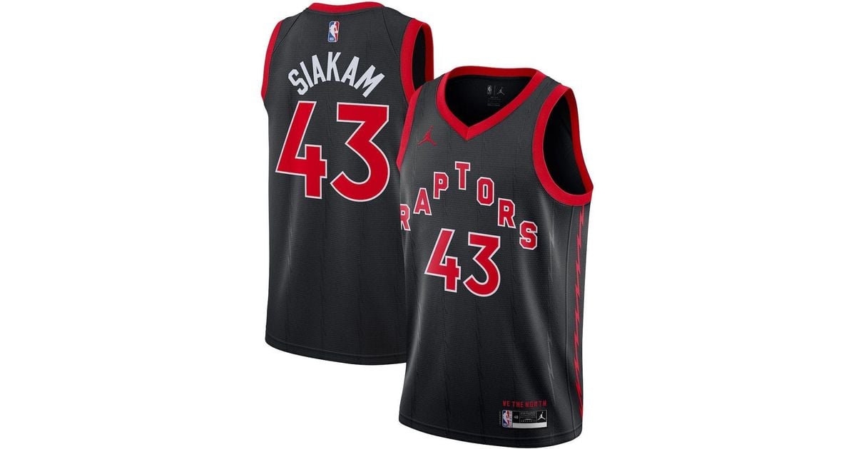 Siakam jersey on sale black