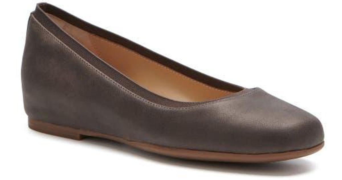 ABEO Cadence Ballet Flat in Brown Lyst