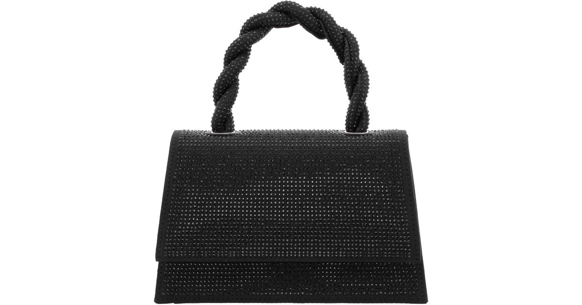Nina Kasper Top Handle Bag in Black | Lyst