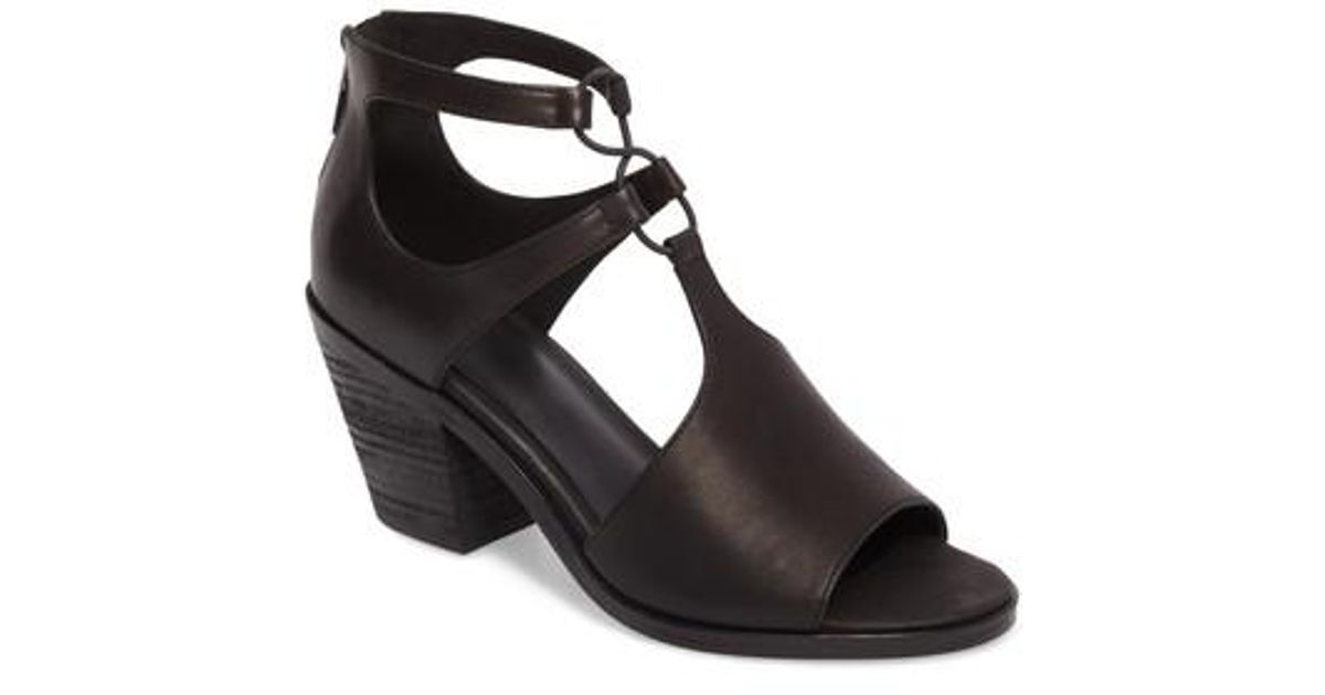 eileen fisher lou block heel sandal