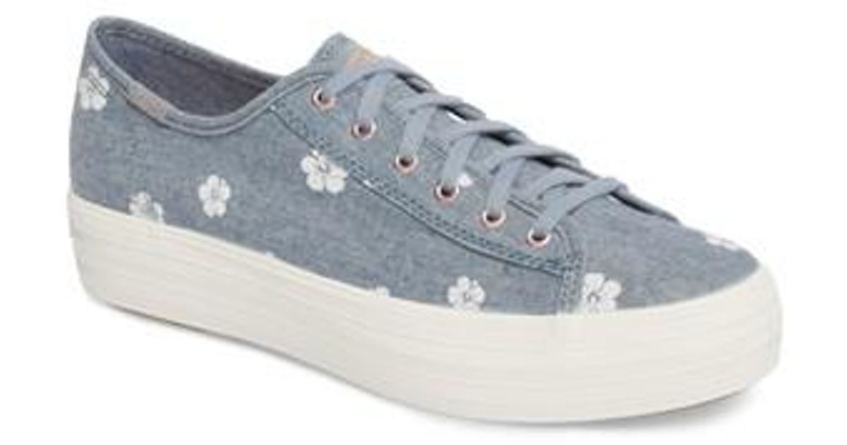 keds triple hibiscus