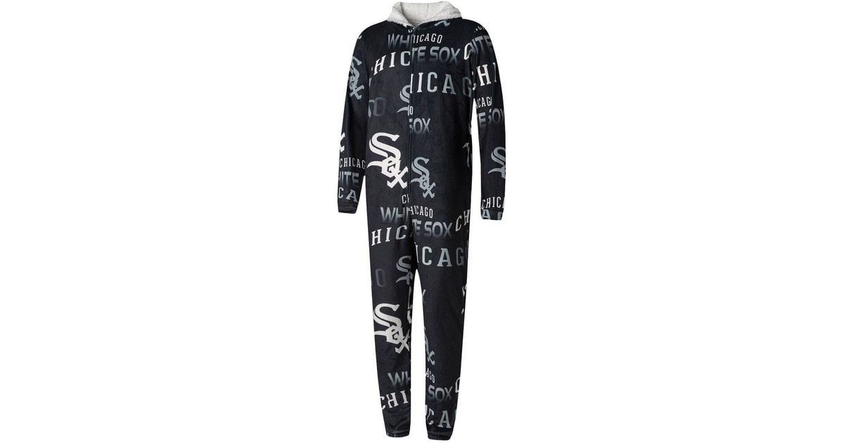 Concepts Sport Chicago White Sox Windfall Microfleece Union Suit At
