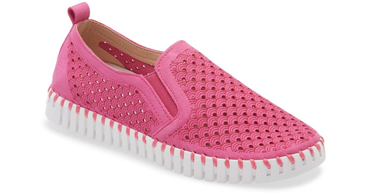 Ilse Jacobsen Tulip Slip-on Sneaker in Pink | Lyst