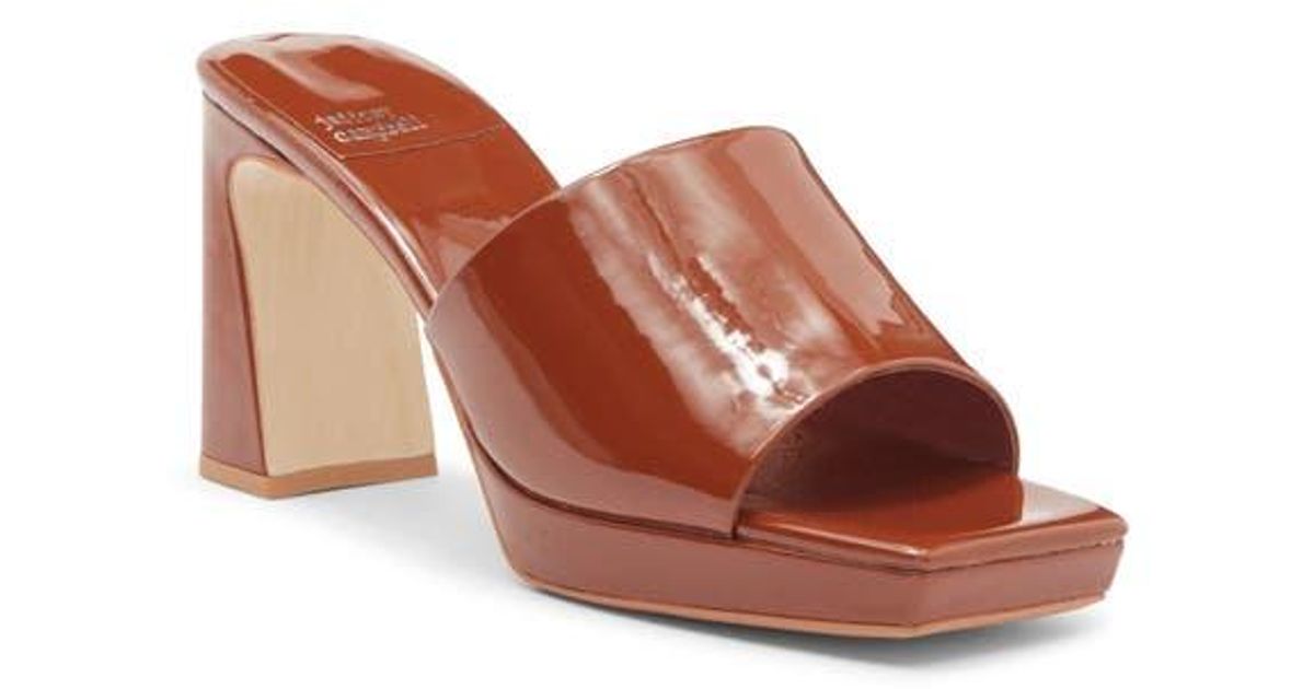 Jeffrey Campbell Dress Code Sandal in Brown | Lyst
