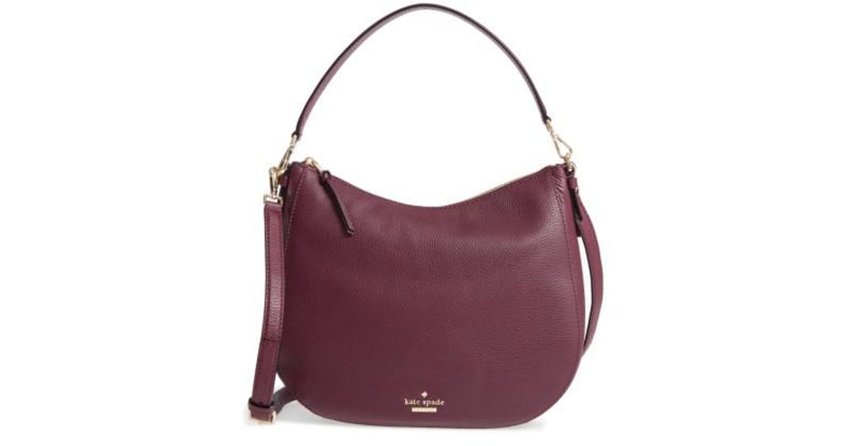 kate spade mylie leather hobo
