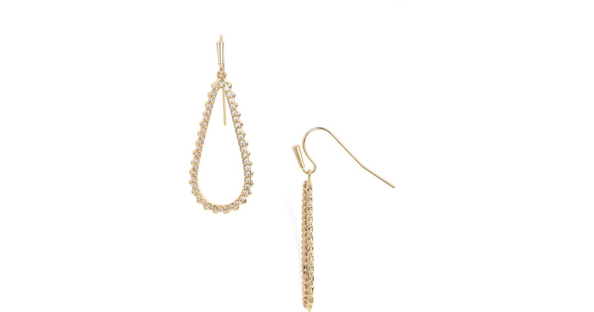 Kendra Scott Payton Teardrop Earrings In Metallic Lyst