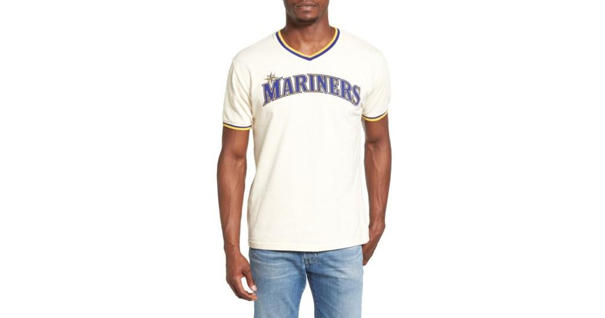 mariners cream jersey