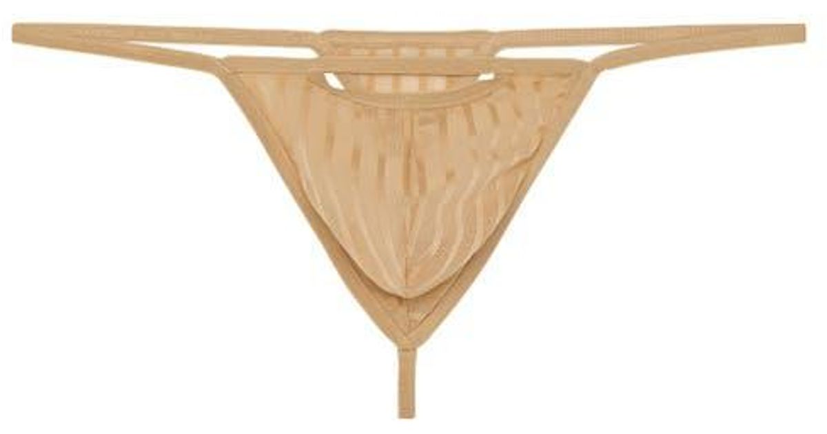 Personal String Hom Woh Personal Allure G-String in Natural for Men | Lyst