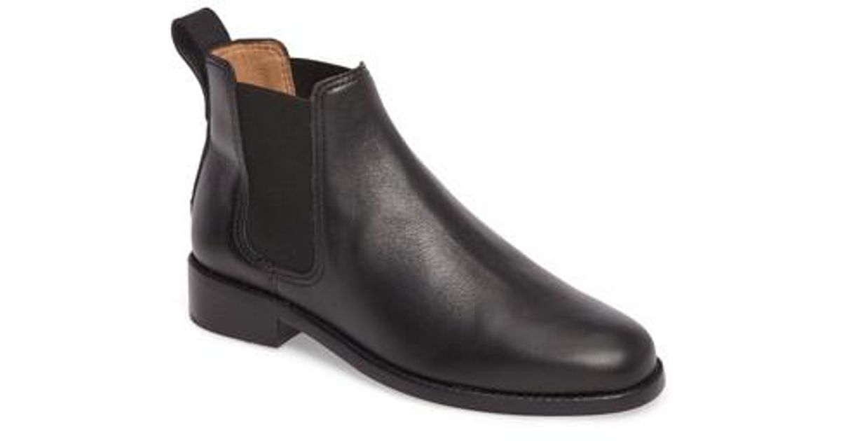 madewell ainsley chelsea boot black