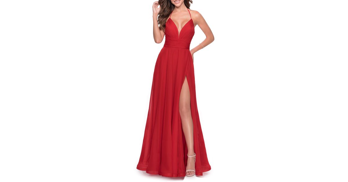 la femme strappy back