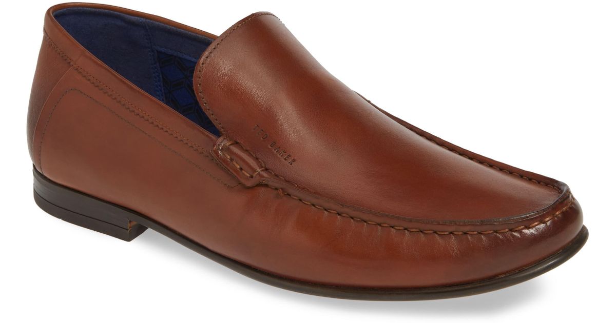 ted baker tan loafers