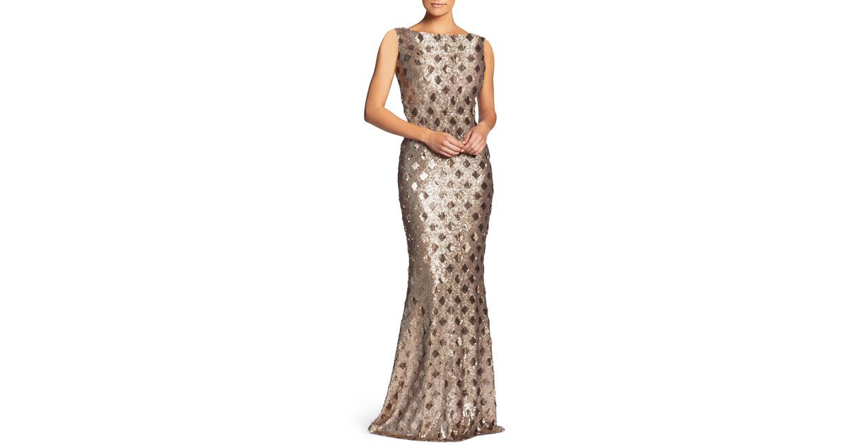 dress the population yvette sequin mermaid gown