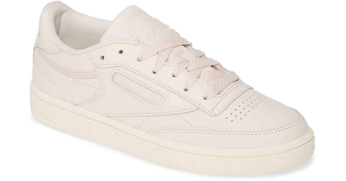 reebok club c 85 mid pale pink