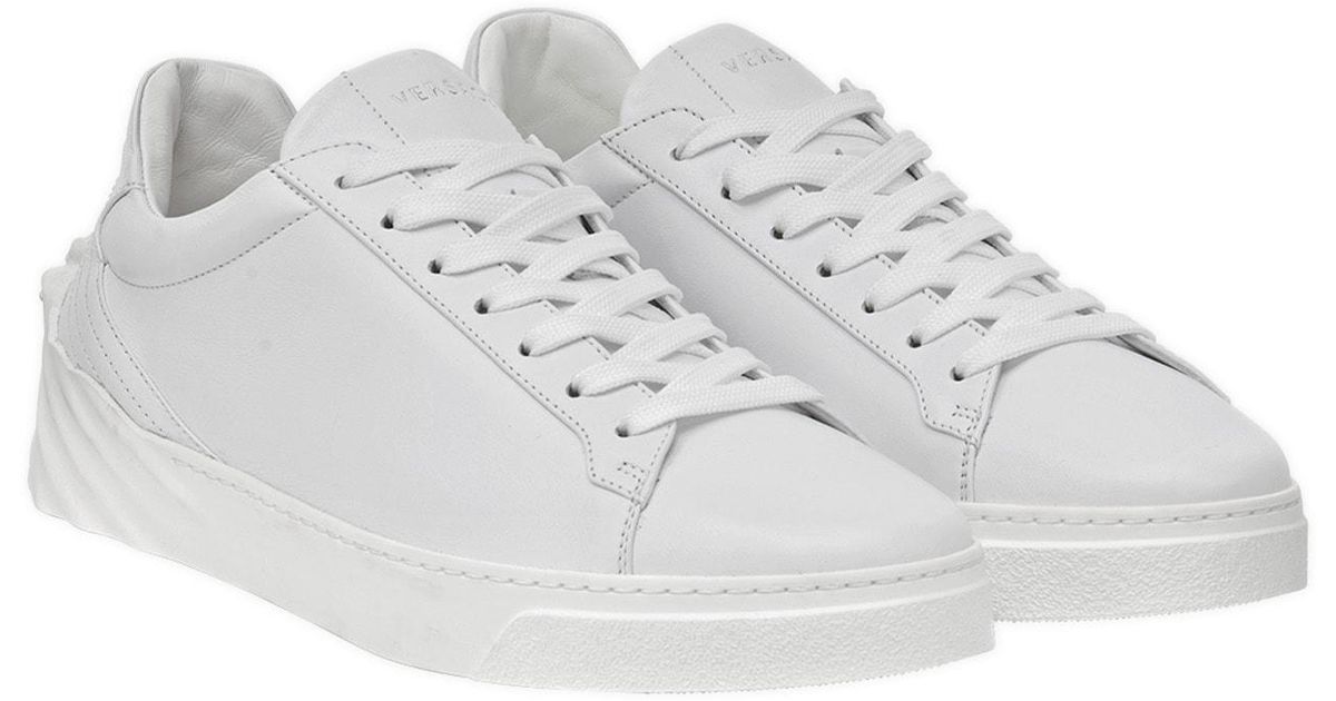 versace medusa low top sneakers