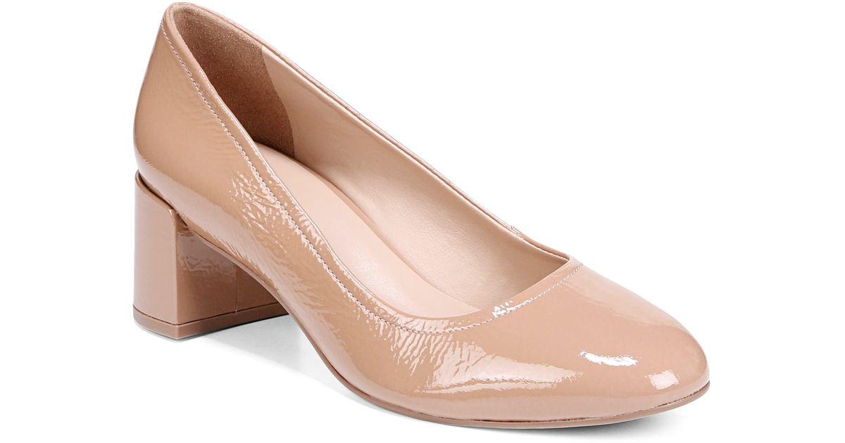 naturalizer suzie block heel pump