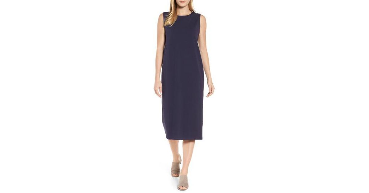 eileen fisher midi dress