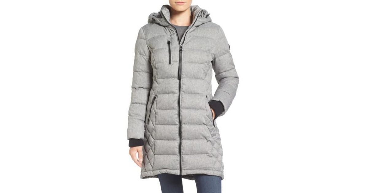 guess hooded puffer
