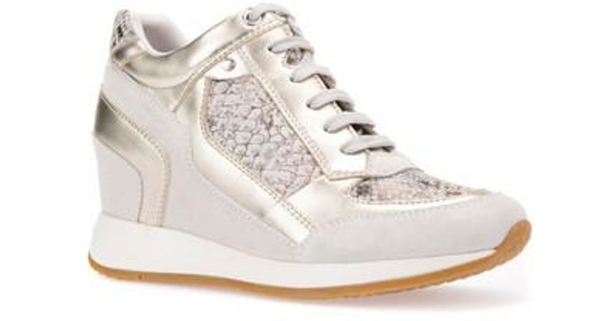 talisa perforated sneaker wedge