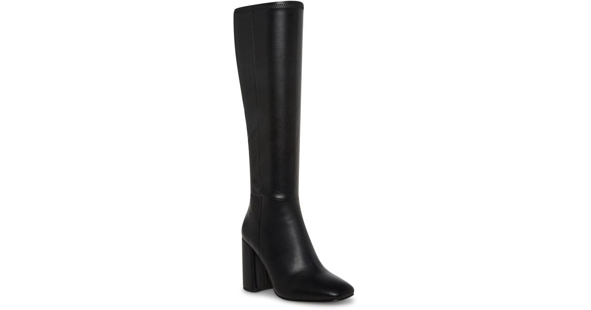 Steve Madden Lizah Knee High Boot in Black Lyst