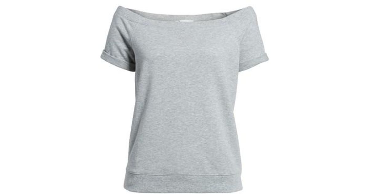 treasure and bond off the shoulder sweater
