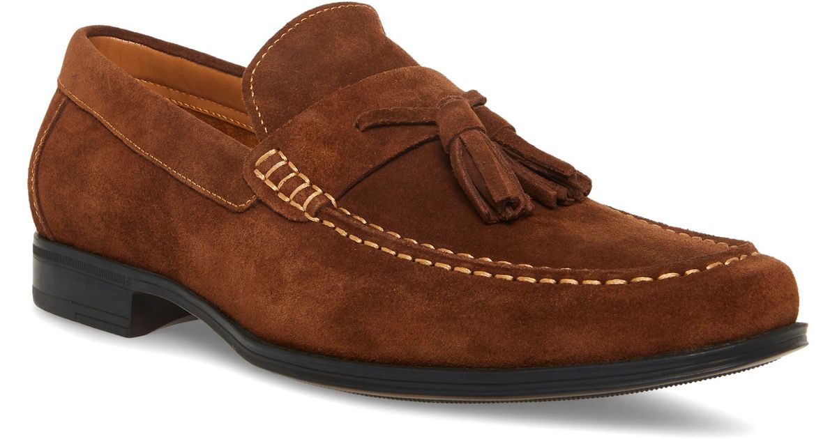 Steve Madden Gollie Tassel Loafer in Brown for Men Lyst