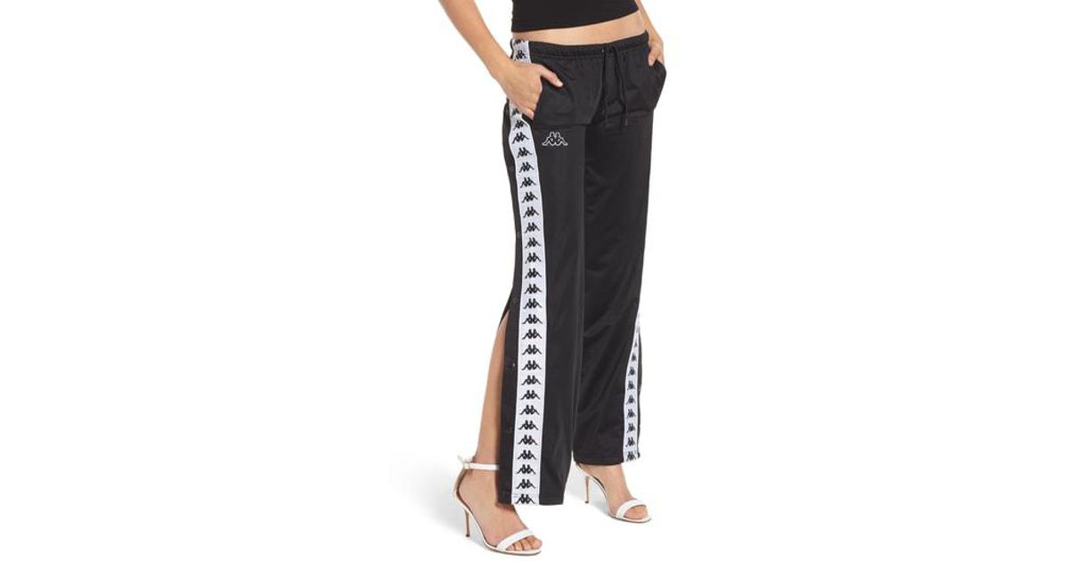 Snap track pants Black Snap track pants Black