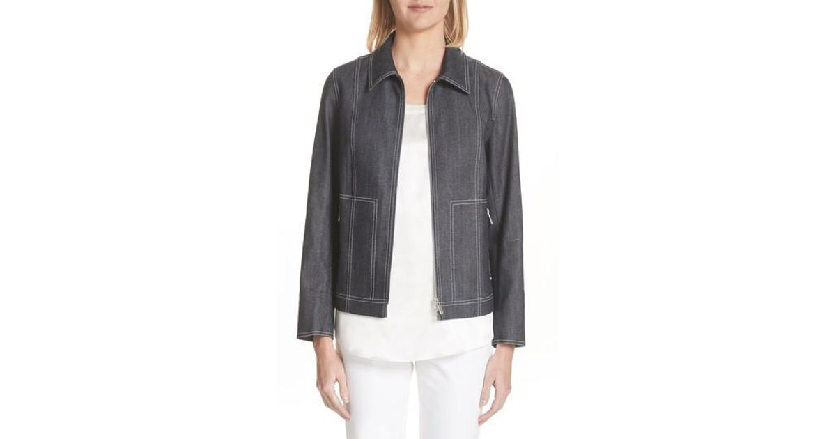 lafayette 148 denim jacket