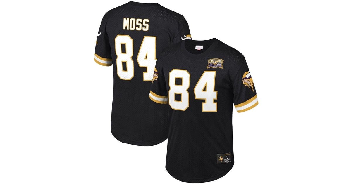 Mitchell & Ness Randy Moss Minnesota Vikings Retired Player Name & Number  Mesh Top At Nordstrom in Black for Men